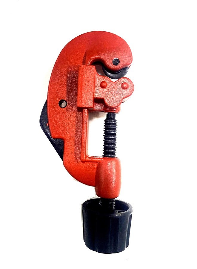 Jon Bhandari Tools Pipe Cutter 3-28mm (1/8″ to 1-1/8″) | Compact Tube Cutter for Copper, Brass, PVC & Plastic Pipes | Precision Adjustment Knob | Durable Steel Body for Plumbing & DIY Use - Image 1